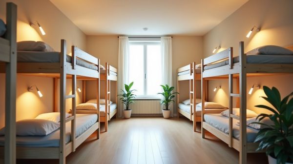 Auberges de jeunesse à Bordeaux : dortoirs accueillants et confortables