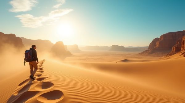 Vivez une aventure inédite avec un trek dans le désert