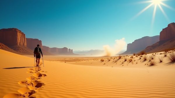 Vivez une aventure inédite avec un trek dans le désert