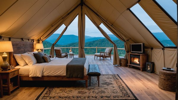 Le glamping : un compromis luxueux entre camping et hôtel